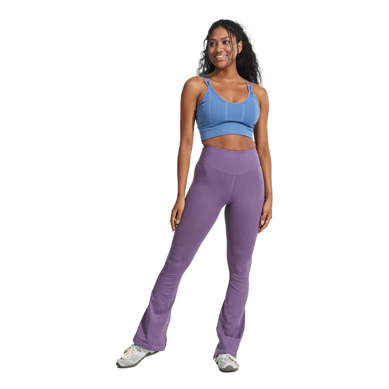Blue Purple Yoga Wear