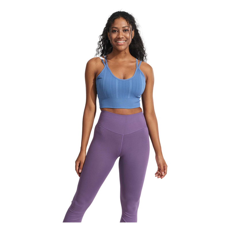 Blue Purple Yoga Wear