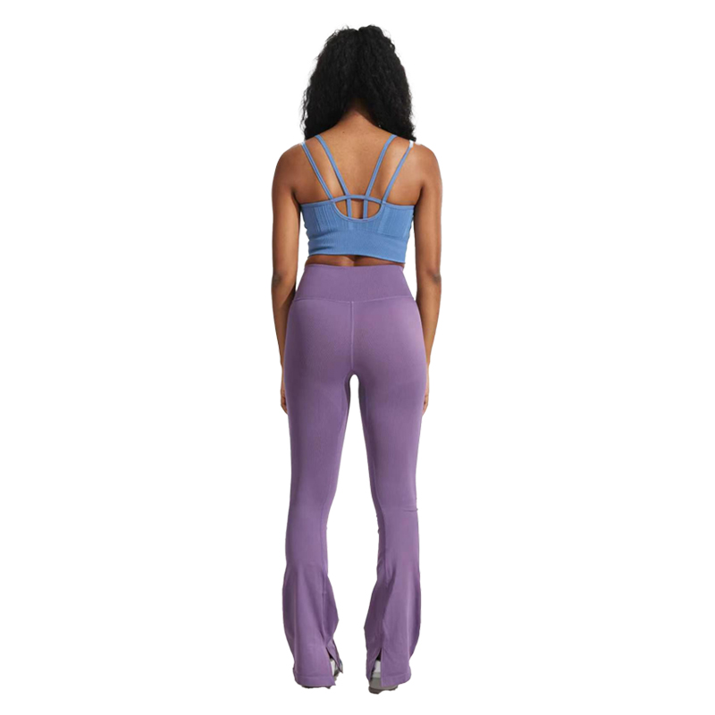 Blue Purple Yoga Wear