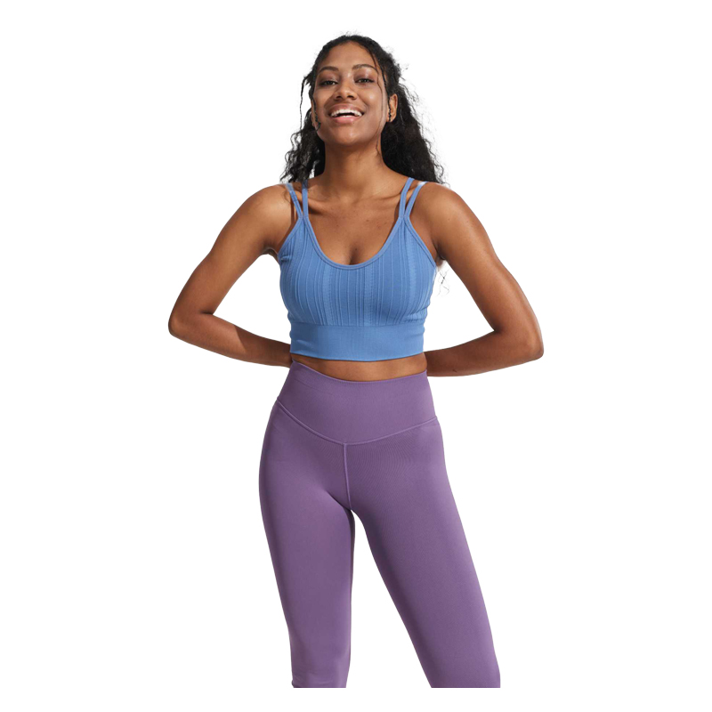 Blue Purple Yoga Wear