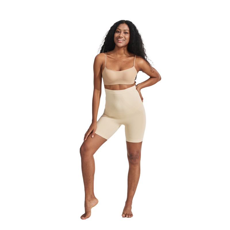 Nude-Colored Two-Piece Shapewear