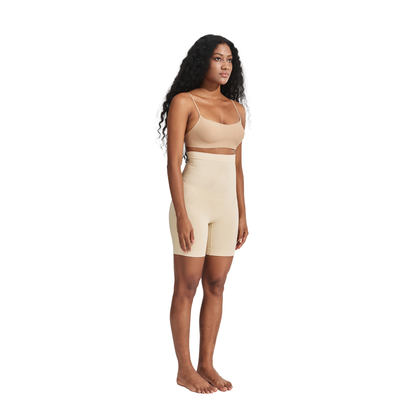 Nude-Colored Two-Piece Shapewear