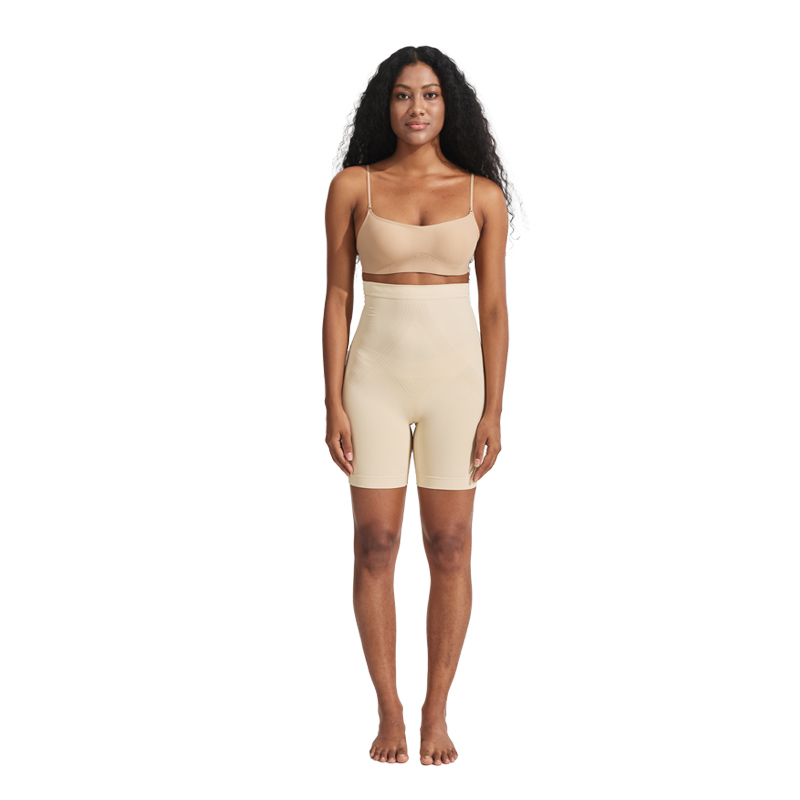 Nude-Colored Two-Piece Shapewear