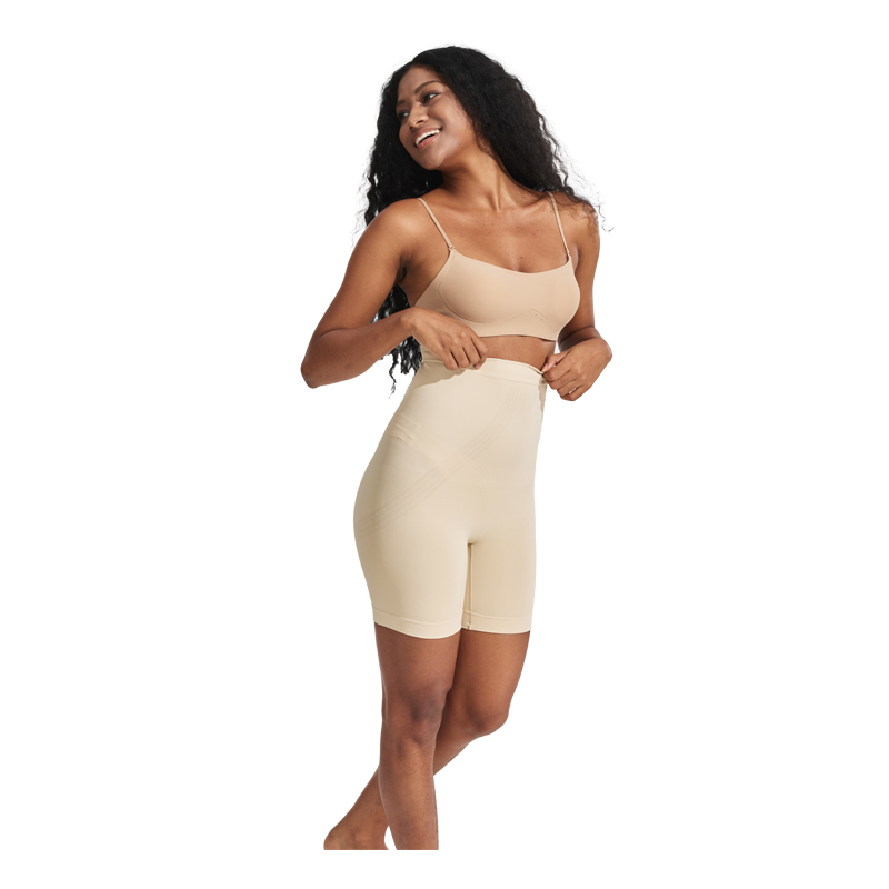Nude-Colored Two-Piece Shapewear