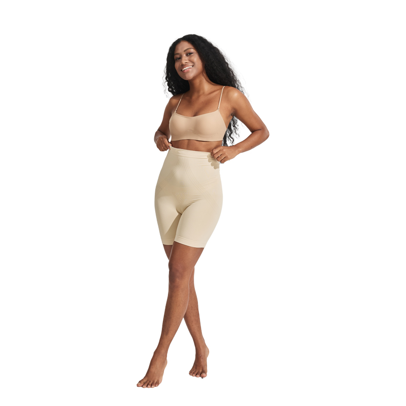 Nude-Colored Two-Piece Shapewear