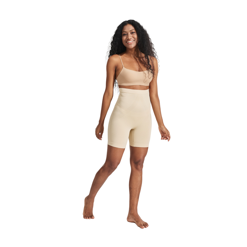 Nude-Colored Two-Piece Shapewear
