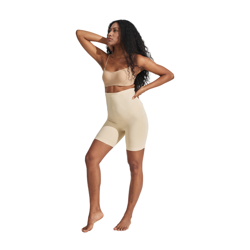Nude-Colored Two-Piece Shapewear