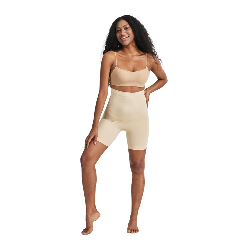 Nude-Colored Two-Piece Shapewear
